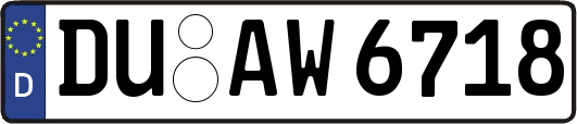 DU-AW6718