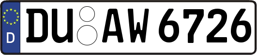 DU-AW6726