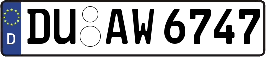 DU-AW6747