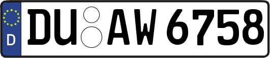 DU-AW6758