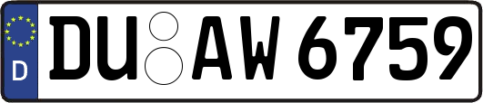DU-AW6759