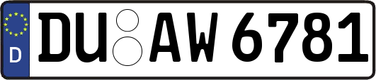 DU-AW6781