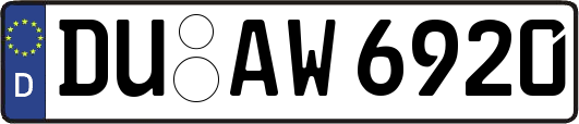 DU-AW6920