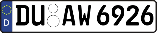 DU-AW6926