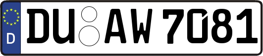 DU-AW7081