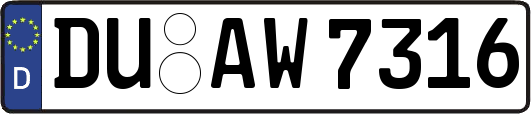 DU-AW7316