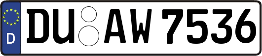 DU-AW7536