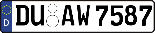 DU-AW7587