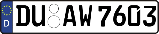DU-AW7603