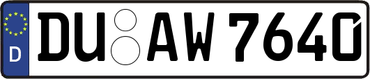 DU-AW7640