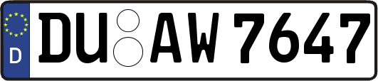DU-AW7647