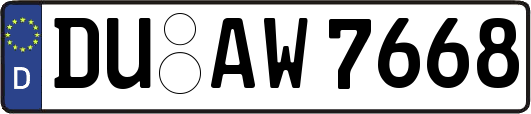 DU-AW7668