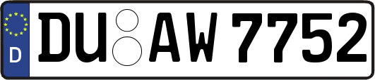 DU-AW7752