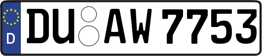 DU-AW7753
