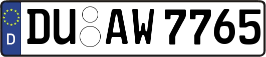 DU-AW7765