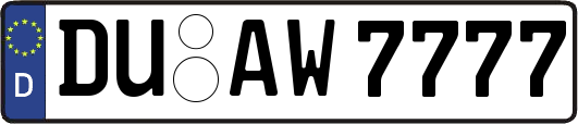 DU-AW7777