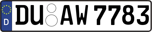 DU-AW7783