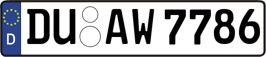 DU-AW7786
