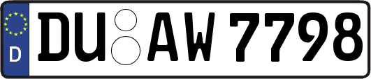 DU-AW7798