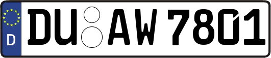 DU-AW7801