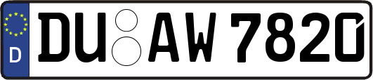 DU-AW7820