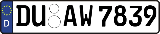 DU-AW7839