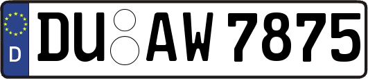 DU-AW7875