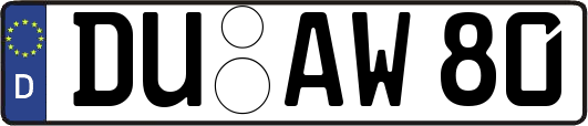 DU-AW80