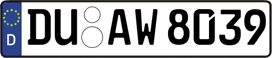 DU-AW8039