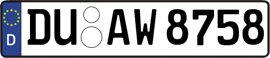 DU-AW8758