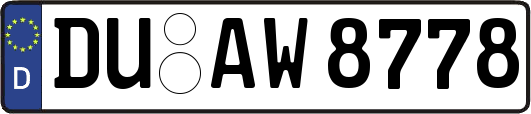 DU-AW8778