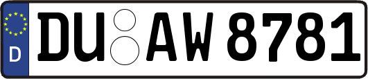 DU-AW8781