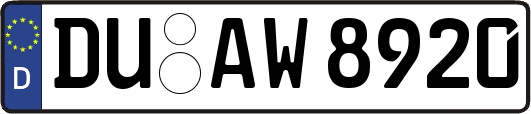 DU-AW8920
