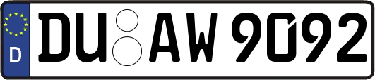 DU-AW9092