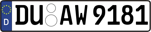 DU-AW9181