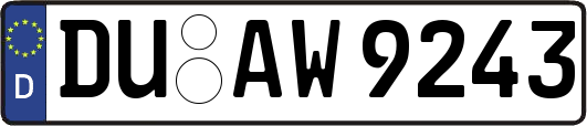 DU-AW9243