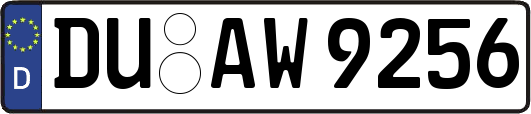 DU-AW9256