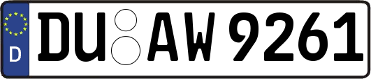 DU-AW9261