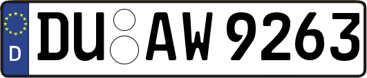 DU-AW9263