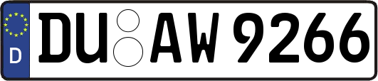 DU-AW9266