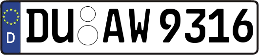 DU-AW9316