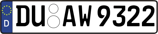 DU-AW9322