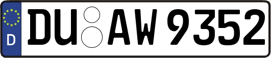 DU-AW9352