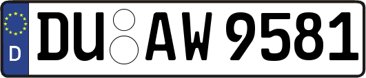 DU-AW9581