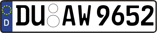 DU-AW9652