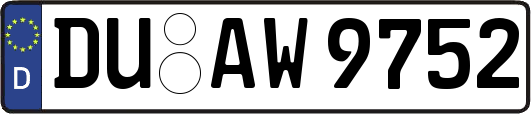 DU-AW9752