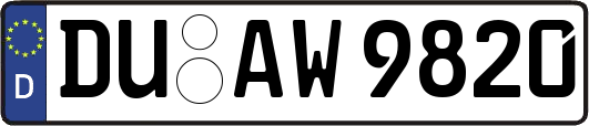 DU-AW9820