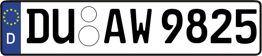 DU-AW9825