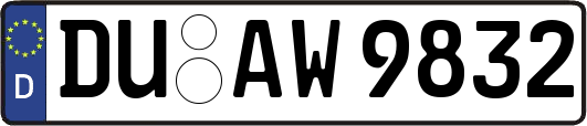 DU-AW9832
