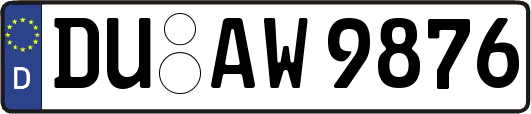 DU-AW9876